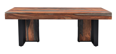 Sierra - Table With Routed Edge And Dovetail Top.