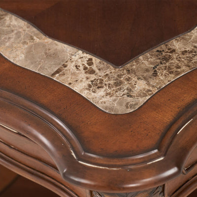 Villa Valencia - End Table - Classic Chestnut.