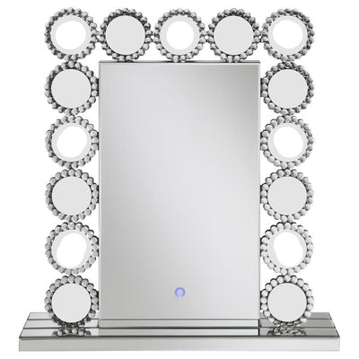 Aghes - Rectangular Table - Mirror With Led Lighting Mirror.