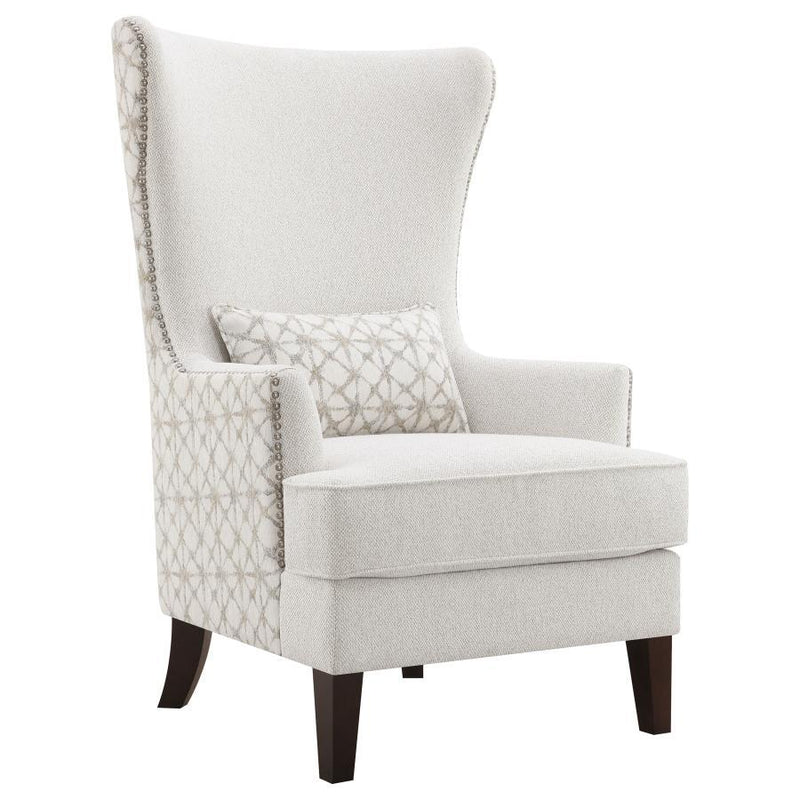 Pippin - Curved Arm High Back Accent Chair