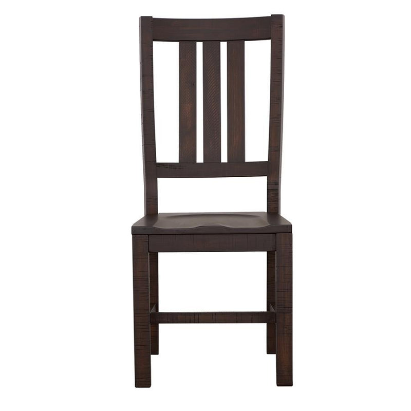 Calandra - Slat Back Side Chairs (Set of 2) - Vintage Java.