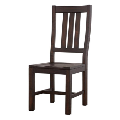 Calandra - Slat Back Side Chairs (Set of 2) - Vintage Java.