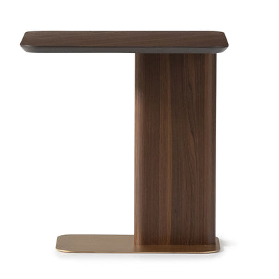 Amora - Medium Accent Table - Eggshell Walnut