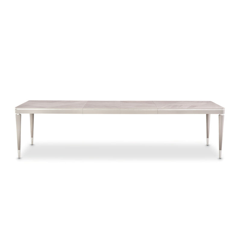 Lanterna - Rectangular Dining Table - Silver Mist