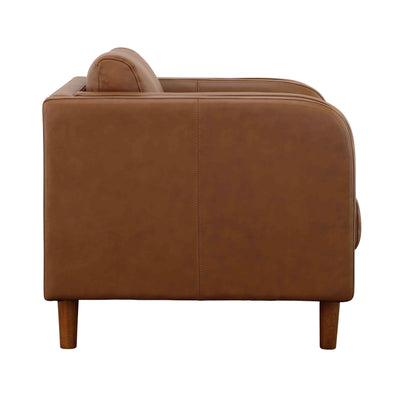 Buckman - Accent Chair - Brown & Walnut.