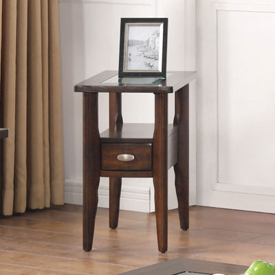 Riverdale - Side Table - Dark Walnut.