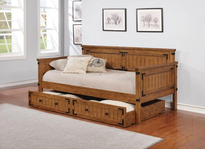 Oakdale - Twin DayBed - Rustic Honey