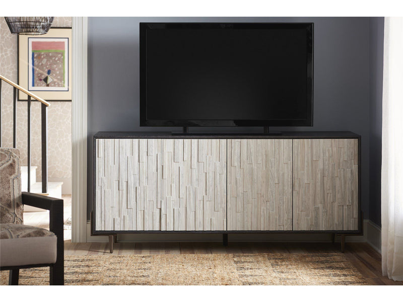 Curated - Oslo Entertainment Console - Dark Gray.