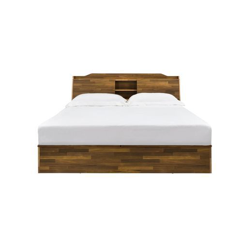 Hestia - Queen Bed - Walnut Finish - Grand Furniture GA