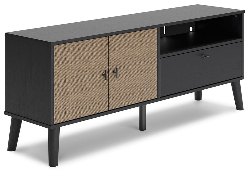 Charlang - Dark Gray - Medium TV Stand.