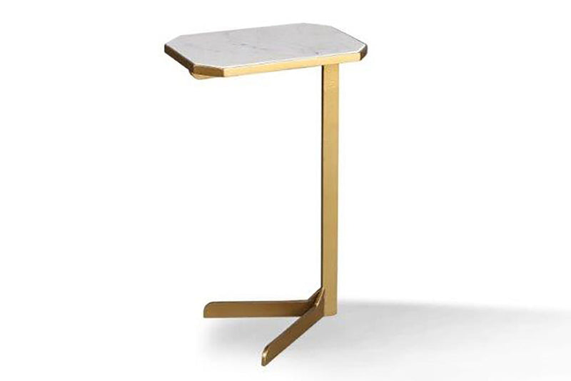 Crossings Eden - Accent Table - Iron and Marble