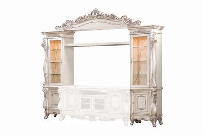 Gorsedd - Entertainment Center - Antique White - Grand Furniture GA