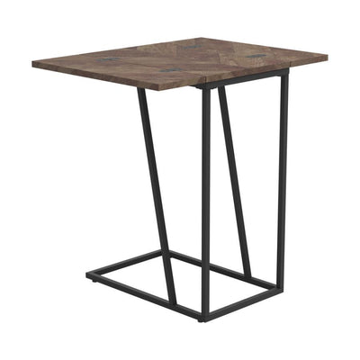 Carly - Expandable Chevron Rectangular Accent Table