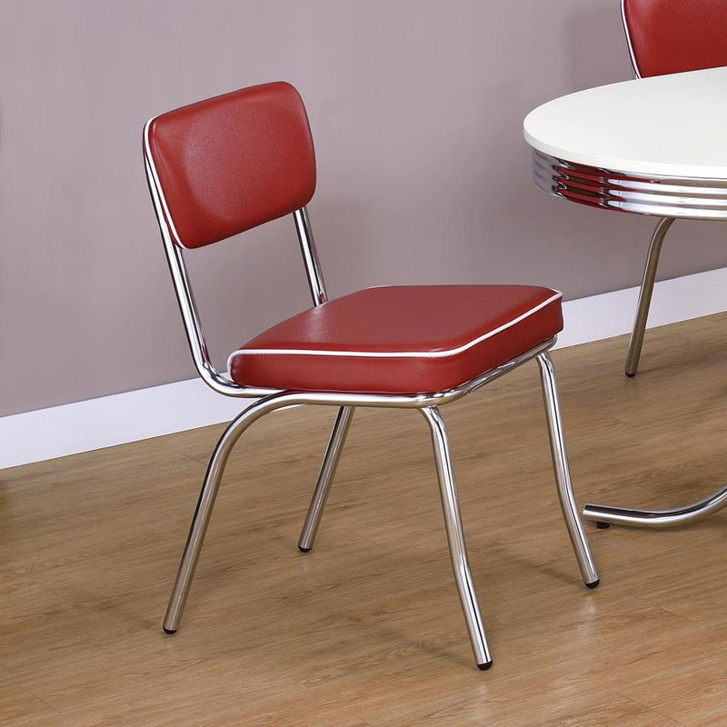 Retro - Open Back Side Chairs (Set of 2).