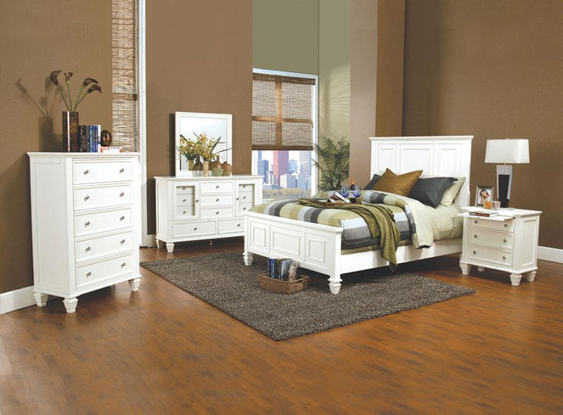 Sandy Beach - Panel Bed Bedroom Set - Grand Furniture GA