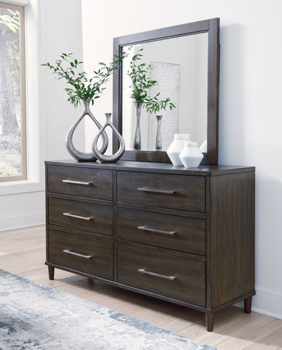 Wittland - Brown - Dresser, Mirror.