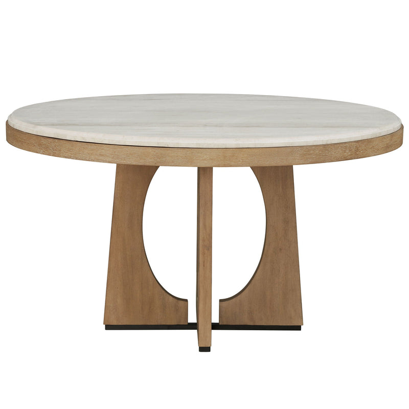 Escape - 54 In. Round Dining Table - Light Brown