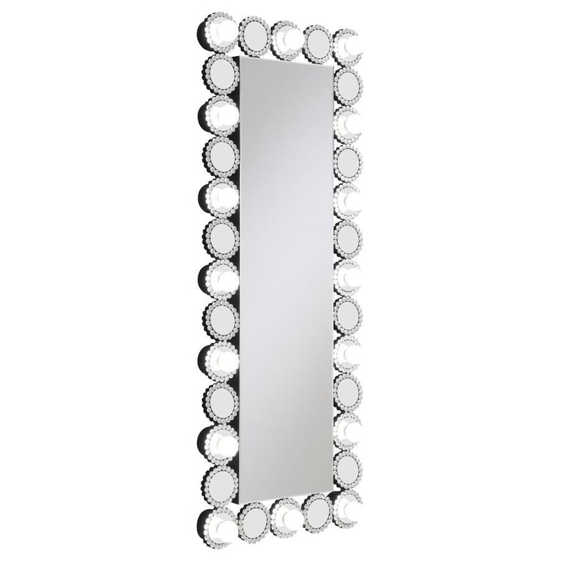 Aghes - Rectangular Wall Mirror With Led Lighting Mirror.