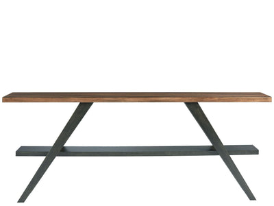 Curated - Chandler Console Table - Dark Brown.