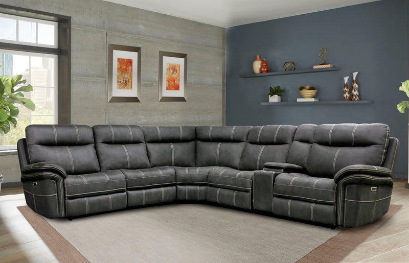 Mason - 6 Piece Modular Power Reclining Sectional