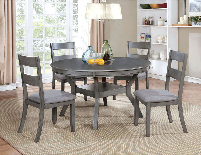 Juniper - Round Table - Gray