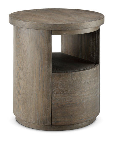 Bosley - Round End Table - Porpoise.