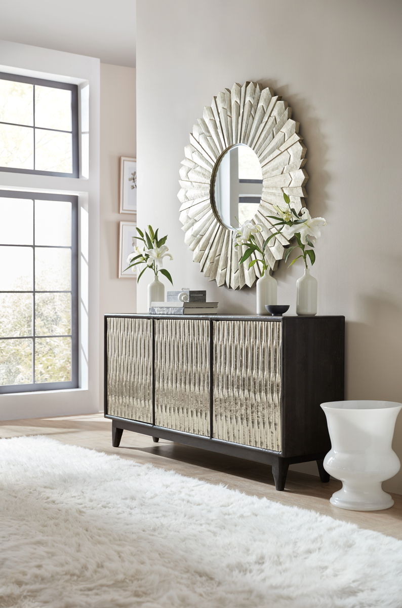 Shimmer 3-Door Credenza.