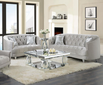 Avonlea - Tufted Living Room Set - Grand Furniture GA