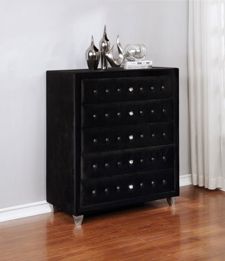 Deanna - 5-drawer Rectangular Chest - Grand Furniture GA