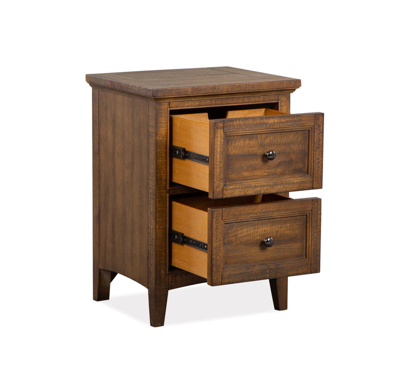 Bay Creek - Small Drawer Nightstand - Toasted Nutmeg.