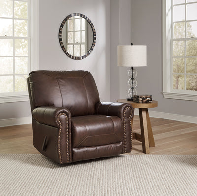 Colleton - Dark Brown - Rocker Recliner.