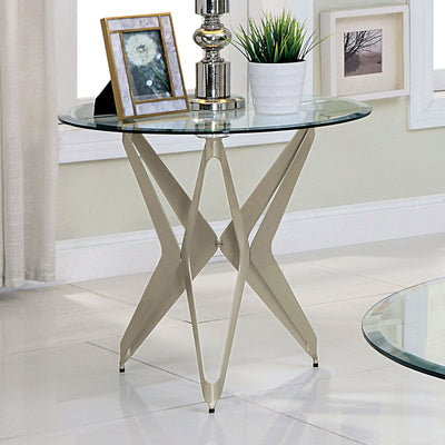 Alvise - End Table - Champagne - Grand Furniture GA