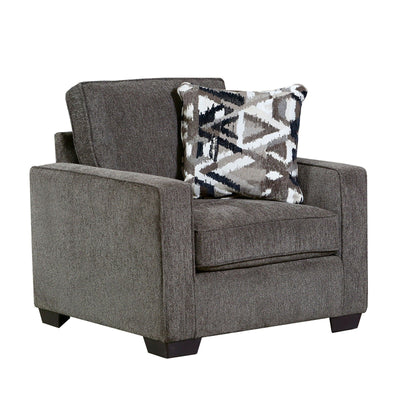 Brentwood - Chair - Gray - Grand Furniture GA