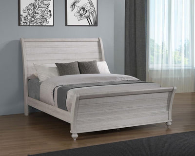 Stillwood - Sleigh Panel Bed - Panel Beds - Grand Furniture GA