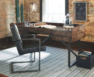 Starmore - Black - Home Office Desk Chair (Set of 2).