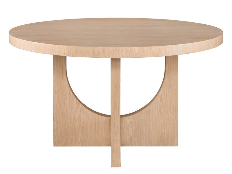 Nomad - Callon Round  Dining Table - Light Brown