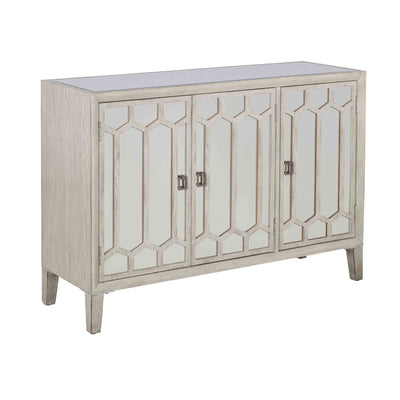 Windsor - Three Door Credenza - Burnished White.