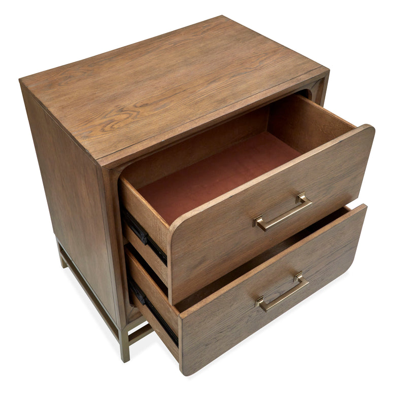 Lindon - Drawer Nightstand - Belgian Wheat