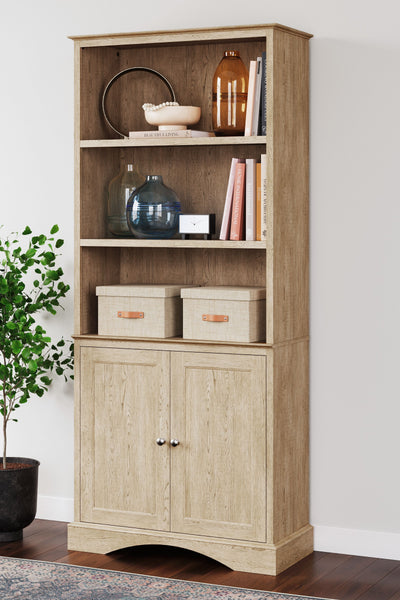 Elmferd - Light Brown - Bookcase.