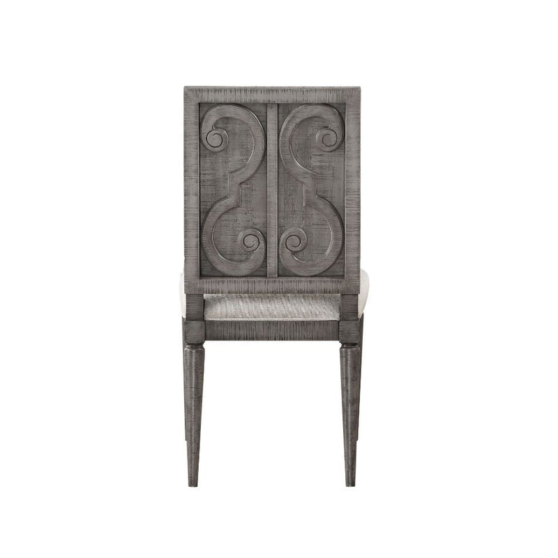 Artesia - Side Chair (Set of 2) - Fabric & Salvaged Natural - Grand Furniture GA