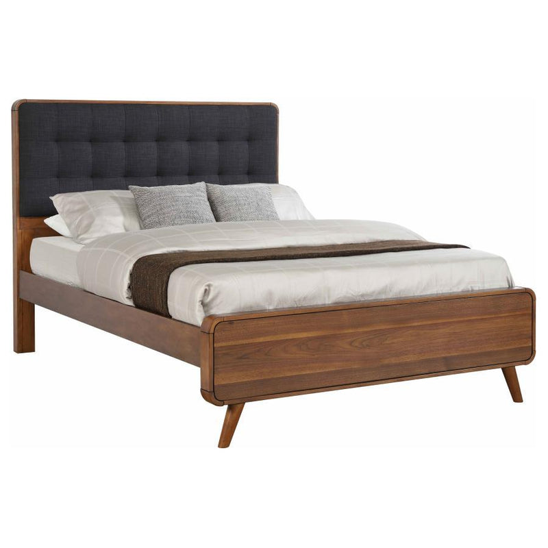 Robyn - Bed with Upholstered Headboard.