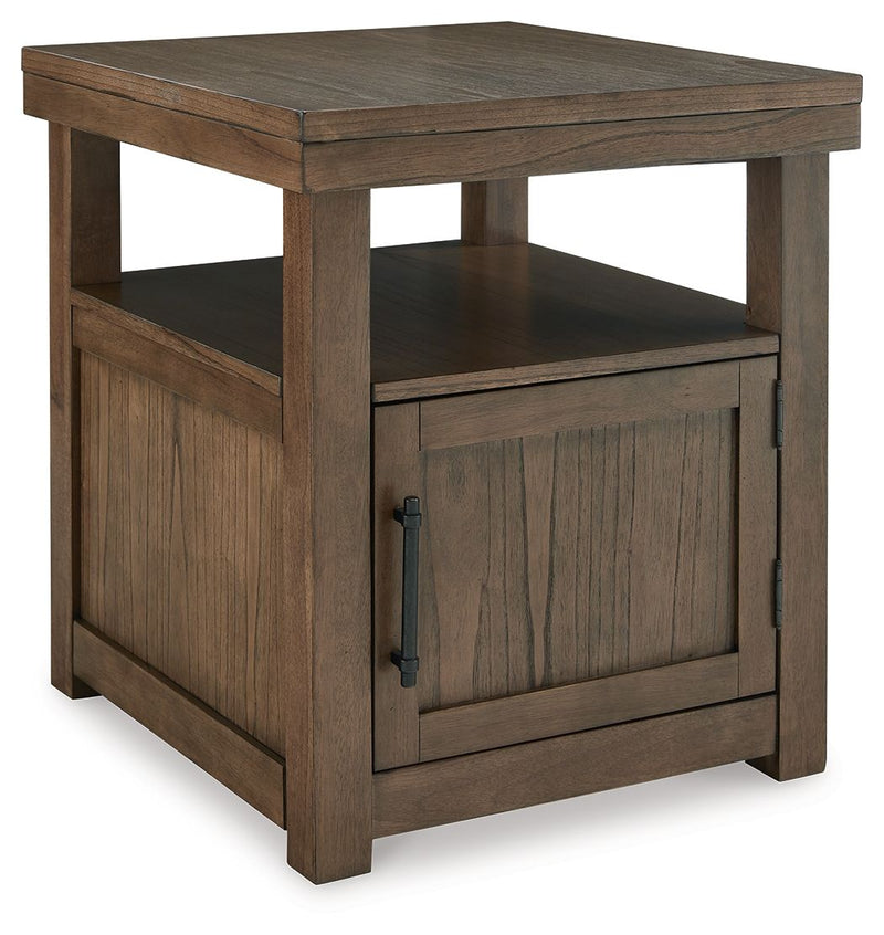 Boardernest - Brown - Rectangular End Table.