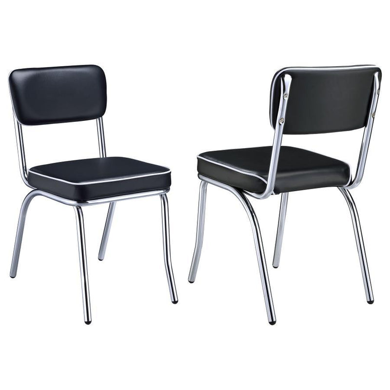 Retro - Open Back Side Chairs (Set of 2).