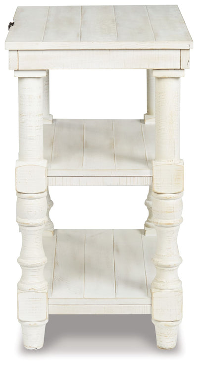 Dannerville - Antique White - Accent Table.