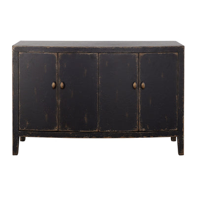 Gibson - Four Door Credenza - Coal & Brown.