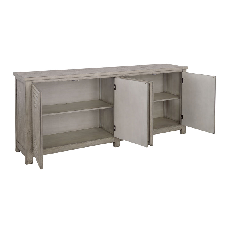 Spalding - Four Door Credenza - Grey