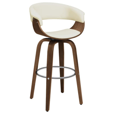 Zion - Upholstered Swivel Bar Stool.