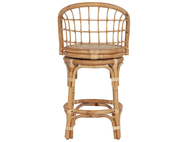 Getaway - Rattan Counter Stool - Light Brown.