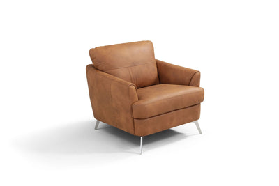 Safi - Chair - CapPUchino Leather - Grand Furniture GA