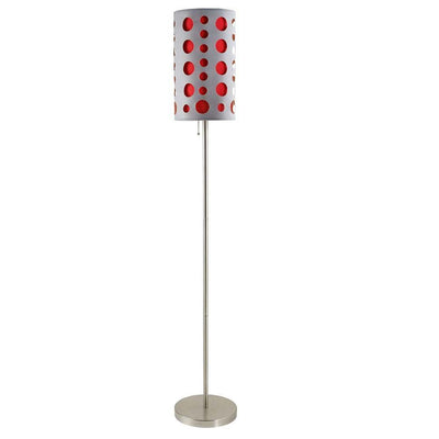 Cearra - Floor Lamp - Pearl Silver - Grand Furniture GA